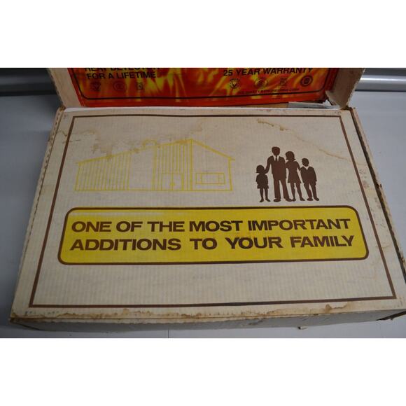 Lot of 4 OLD Vintage Vulcan Autosonic PVR Mark-I Smoke Detectors Untested - Picture 7 of 16